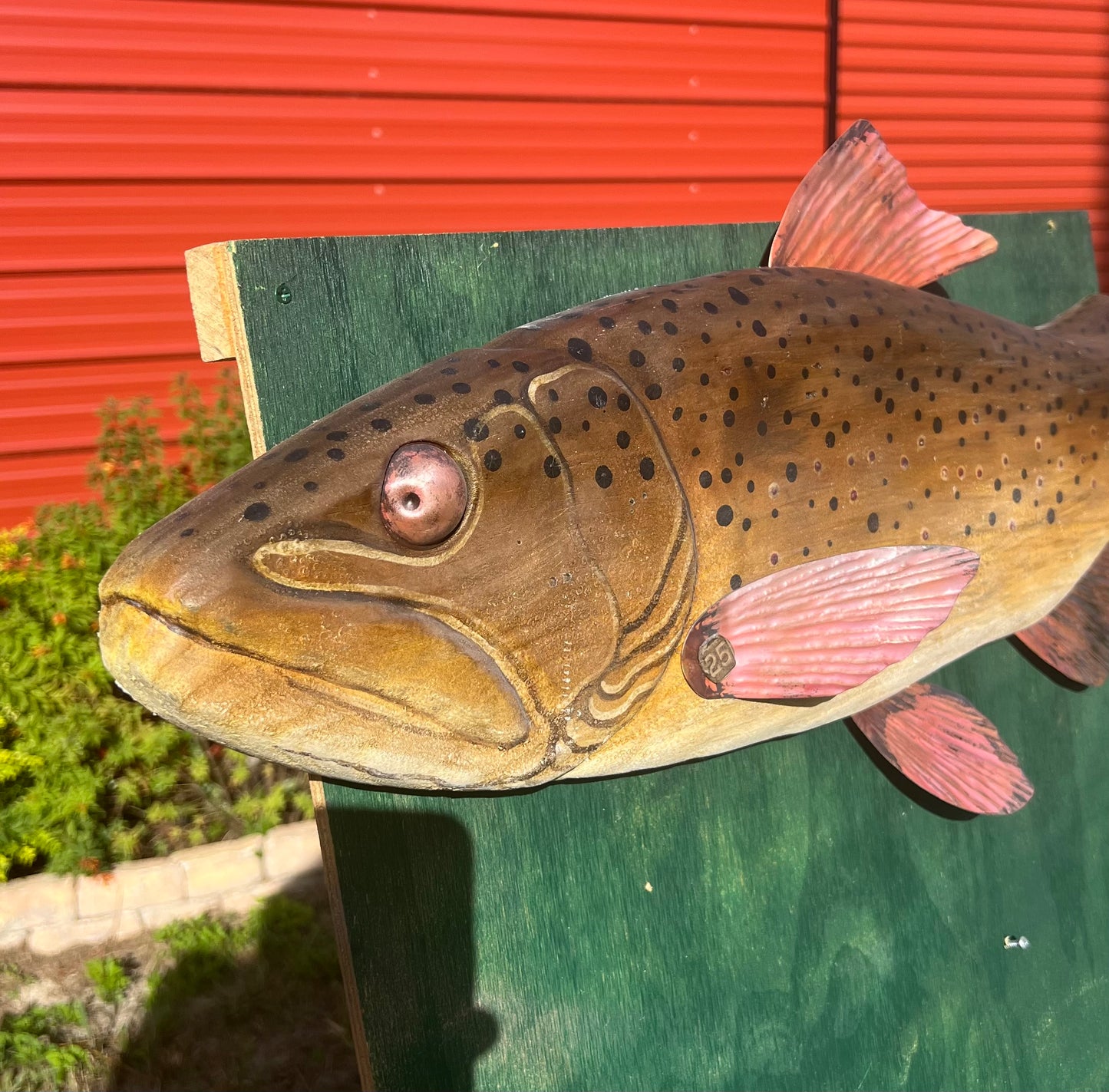 34” Brown Trout Trade Sign