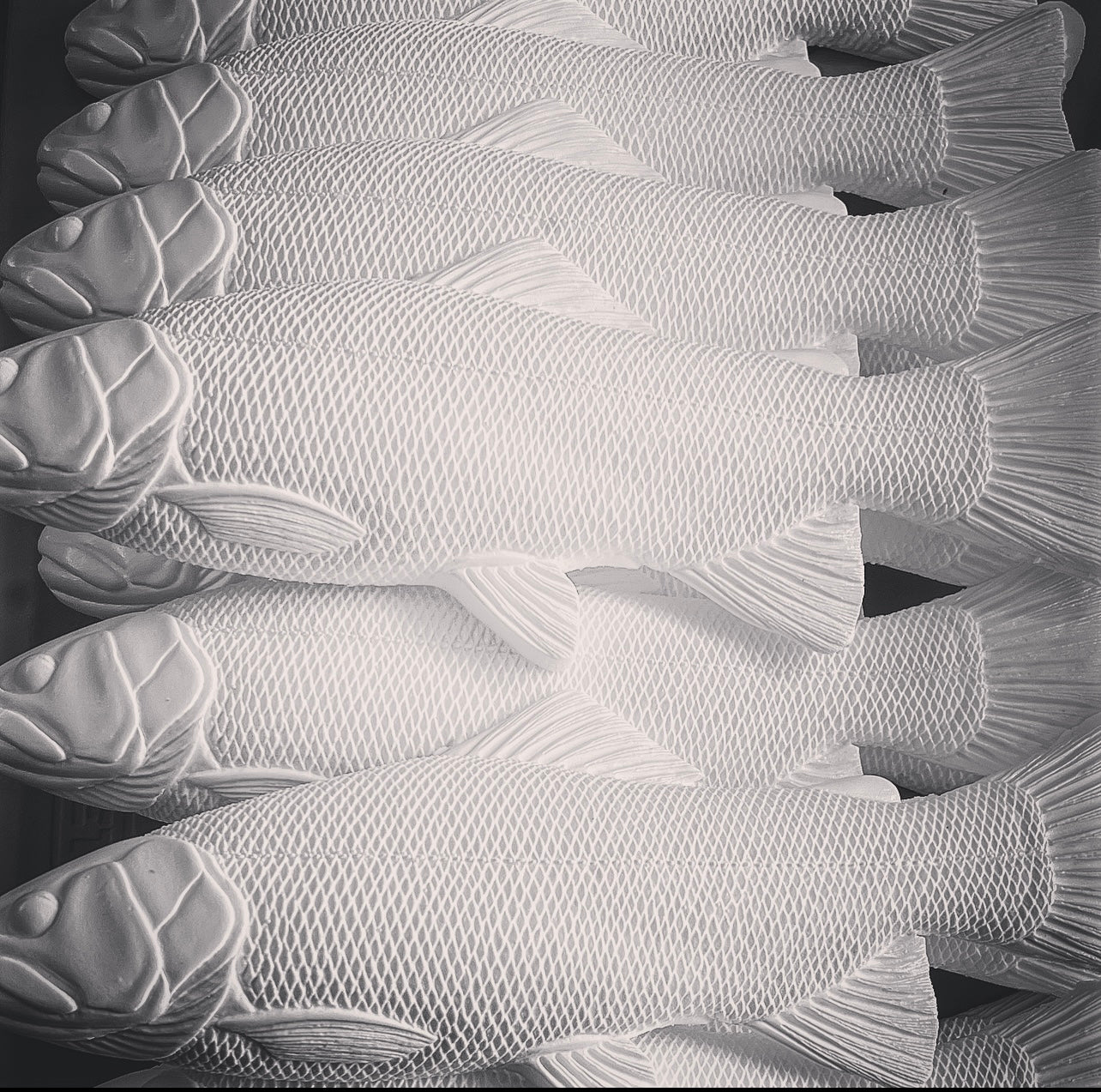 Rainbow Trout Study Cast unpainted