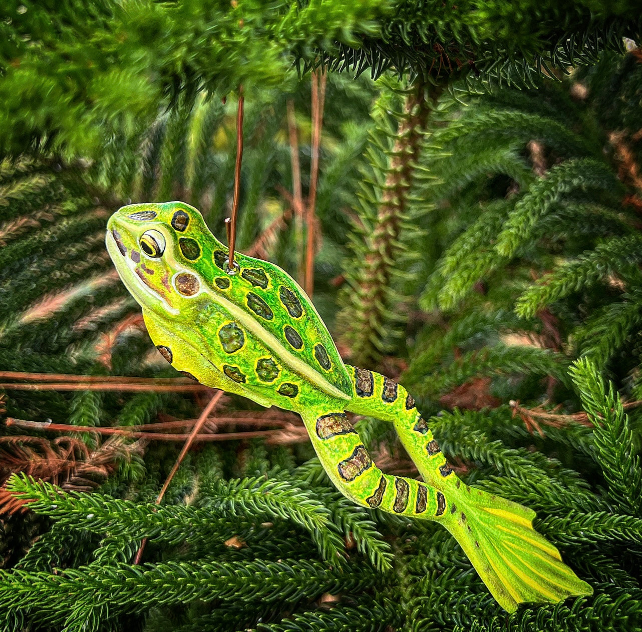 Christmas Ornament Frog