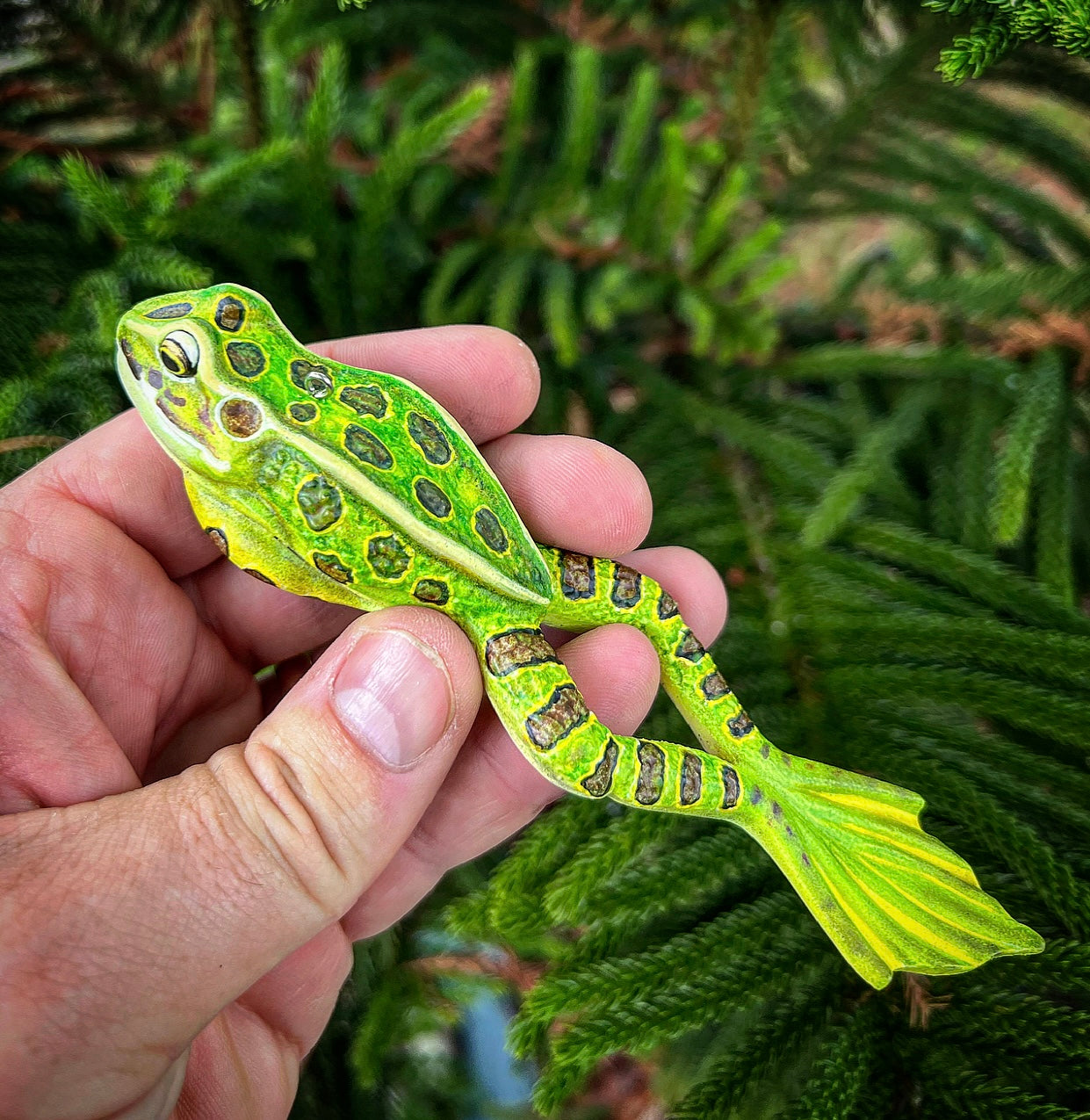Christmas Ornament Frog