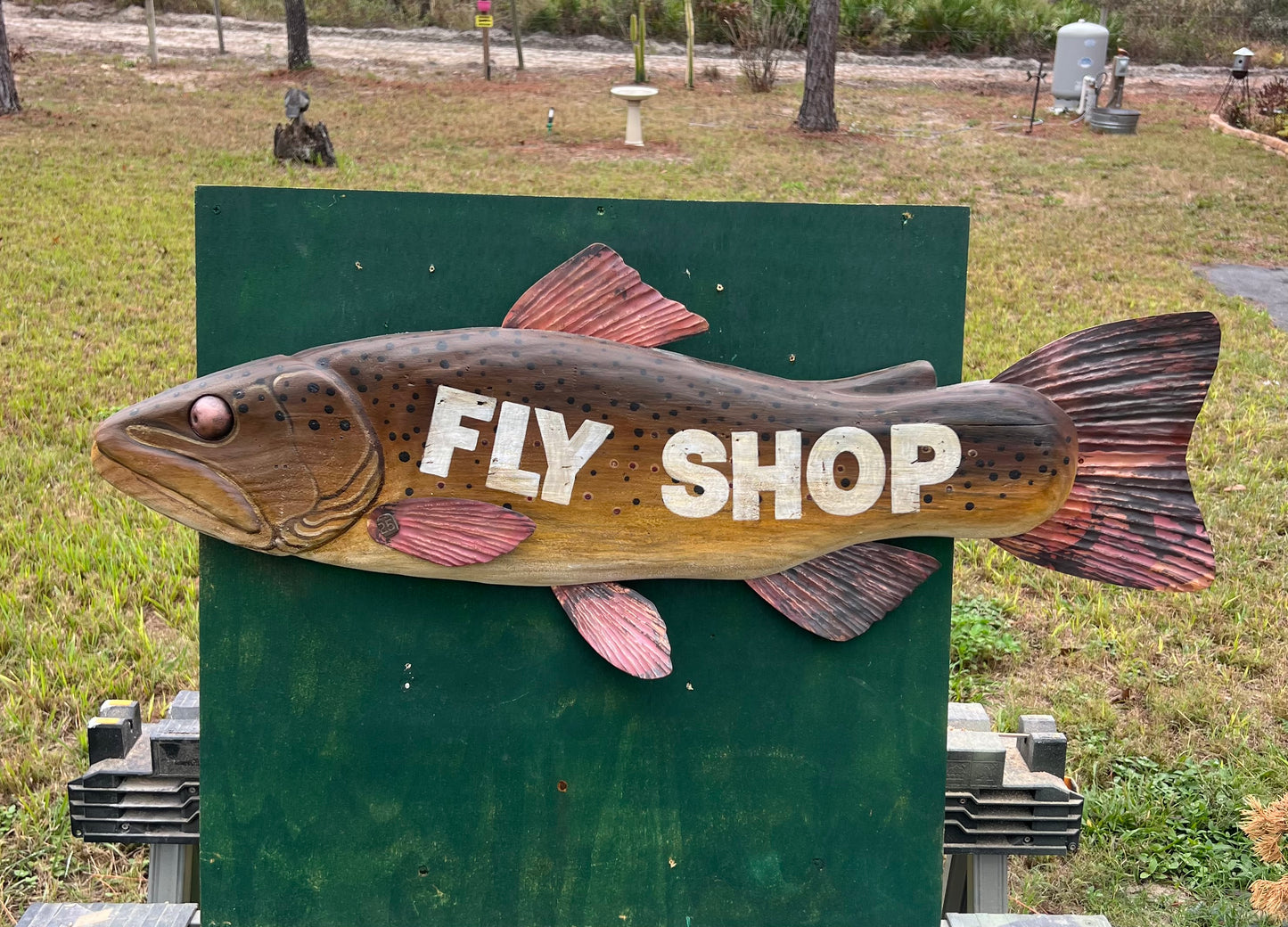 34” Brown Trout Trade Sign