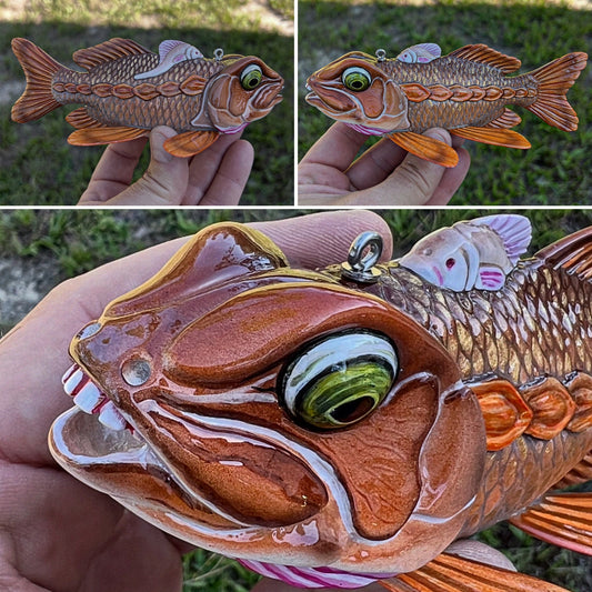 Fish from Anchovia w/parasitic friend