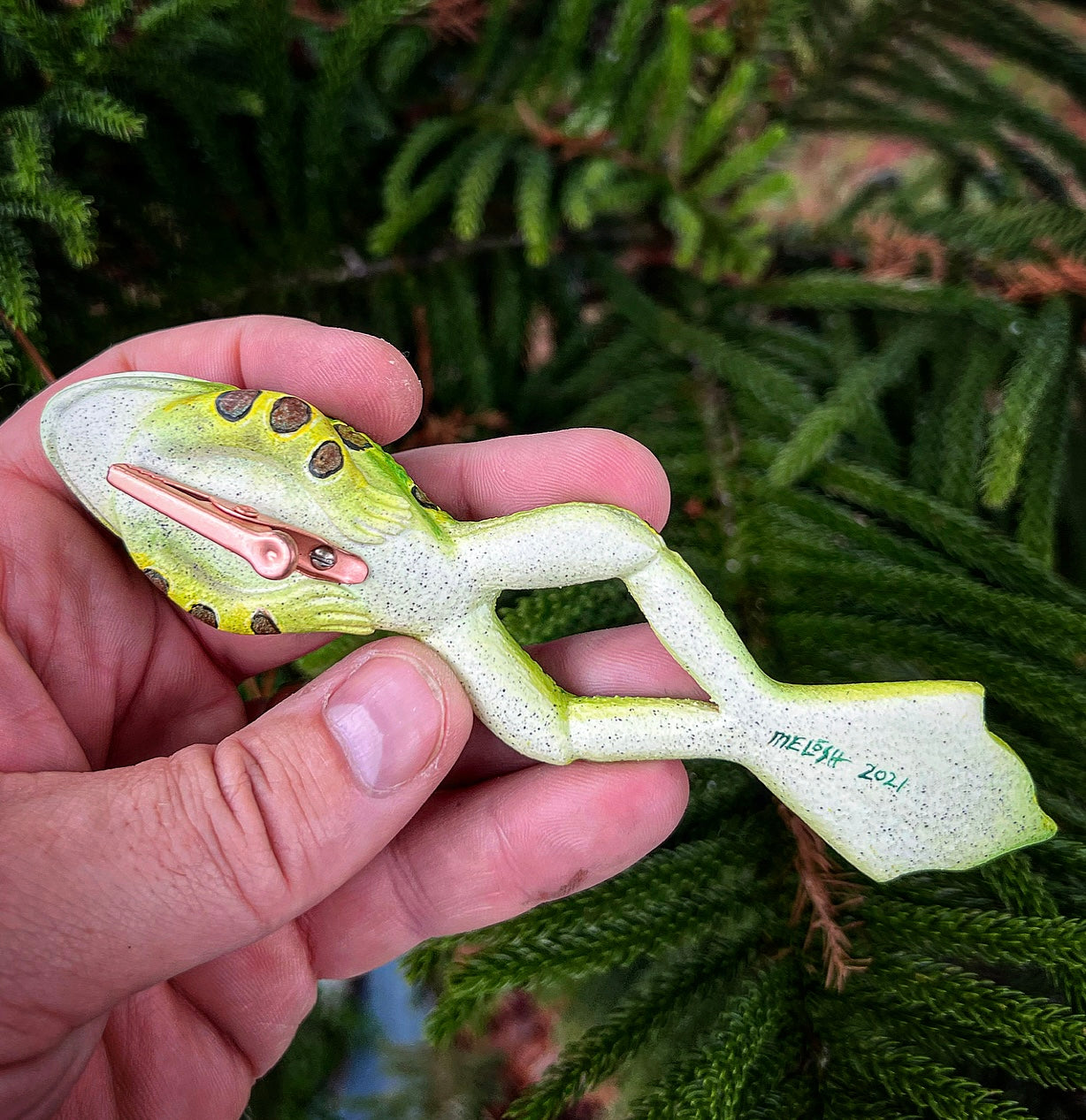 Christmas Ornament Frog – Melōsh Fishing Lures